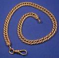 Antique 14kt Gold Watch Chain