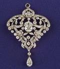 Edwardian Diamond Pendant
