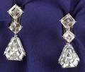 Platinum and Diamond Earpendants