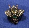 Antique 14kt Gold and Gemset Pin