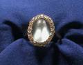 Edwardian Moonstone and Diamond Ring