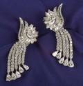 Platinum and Diamond Earpendants