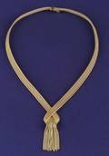 18kt Gold Lariat Necklace