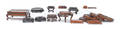 Collection of Chinese hardwood stands