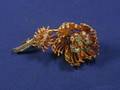 18kt Gold and Gemset Brooch