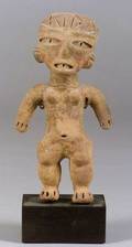 PreColumbian Pottery Female Figure