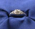Art Deco Platinum and Diamond Ring