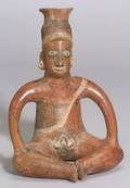 PreColumbian Pottery Figure
