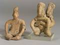 Two PreColumbian Pottery Figures