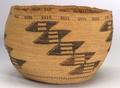 Northern California Twined Basketry Bowl