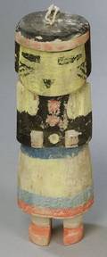 Southwest Polychrome Carved Wood Katsina