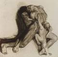 Kathe Kollwitz German 18671945 Tod und Frau