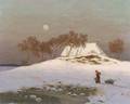 Paul Muller Kaempff German b 1861 A Winters Evening