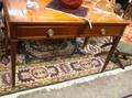 Irving  CassonDavenport Neoclassicalstyle Mahogany TwoDrawer Library Table