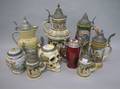 Collection of Nine German Ceramic Steins
