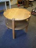 Mission Oak TwoTier Occasional Table
