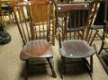 Windsor Fanback Side Chair and Rodback Arm Rocker