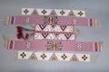 Six Native American Plains Beaded Armbands