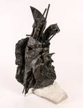 Lilyan Barchoff War Bronze Sculpture