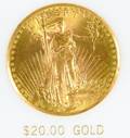 US 1927 P 20 gold St Gaudens coin