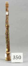 German Boxwood Oboe Ca 1830