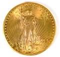 US 1925 P 20 gold St Gaudens coin