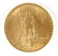 US 1908 20 gold St Gaudens coin