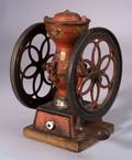 Painted Cast Iron Coffee Mill