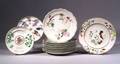 Thirteen Chinese Export Porcelain Plates