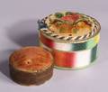 Two Covered Trinket Boxes