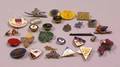 Collection of United States Enameled and Metal Ski Pins