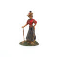 Cast iron lady golfer doorstop
