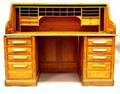 Large Oak Rolltop Desk