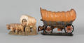 Creations Co cast iron Conestoga wagon doorstop