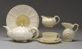 Partial Belleek Porcelain Tridacna Tea Set