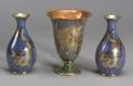 Three Wedgwood Lustre Vases