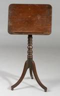 Victorian Mahogany Tripod Bookstand