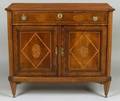 Dutch Neoclassical Inlaid Mahogany Side Cabinet