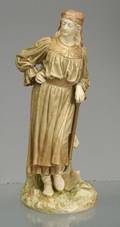 Royal Worcester Porcelain Figure of a Romanian Female