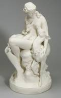 Parian Figure of a Wood Nymph