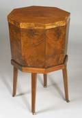George III Inlaid Mahogany Wine Cooler