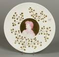Aesthetic Movement Painted Porcelain Plateau