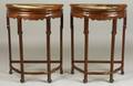 Pair of Demilune Tables