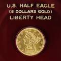 US 1882 5 gold Liberty Head coin