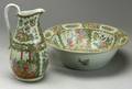 Rose Medallion Pitcher and Wash Basin