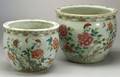 Two Porcelain Jardinieres