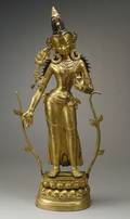 Gilt Bronze Image of a Divinity