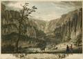 Two Framed Handtinted English Scenic Prints