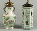 Two Chinese Porcelain Lamps
