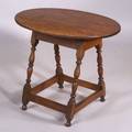 Maple and Pine Oval Top Tavern Table
